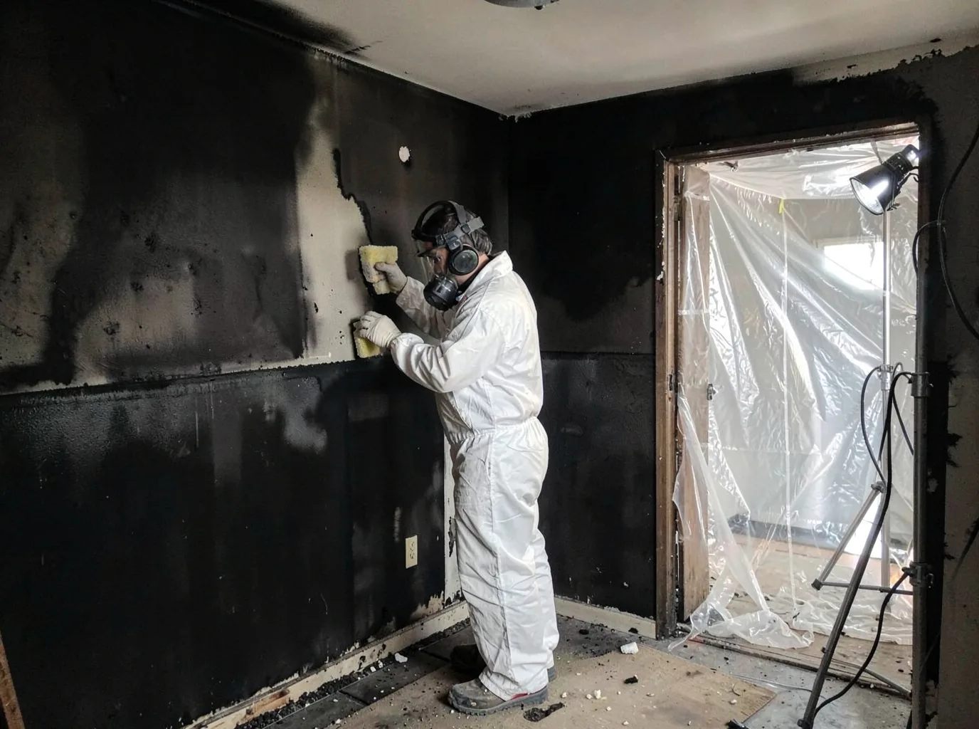 Fire Damage Restoration company in Rock, MI